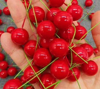 8067 – 100 Pieces Artificial Holly Berries Christmas