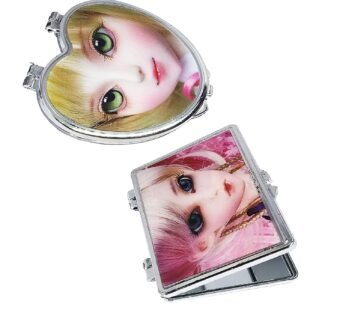 10002 ( 6 pcs) Travel Compact Cosmetic Small Mirror
