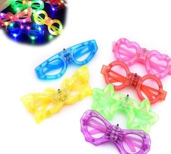 20117 Flashing LED Light Up Goggles Glasses Toy Party Blinking LED Light Glasses Party Sunglasses Flashing Light Up Goggles/Glasses for Kids