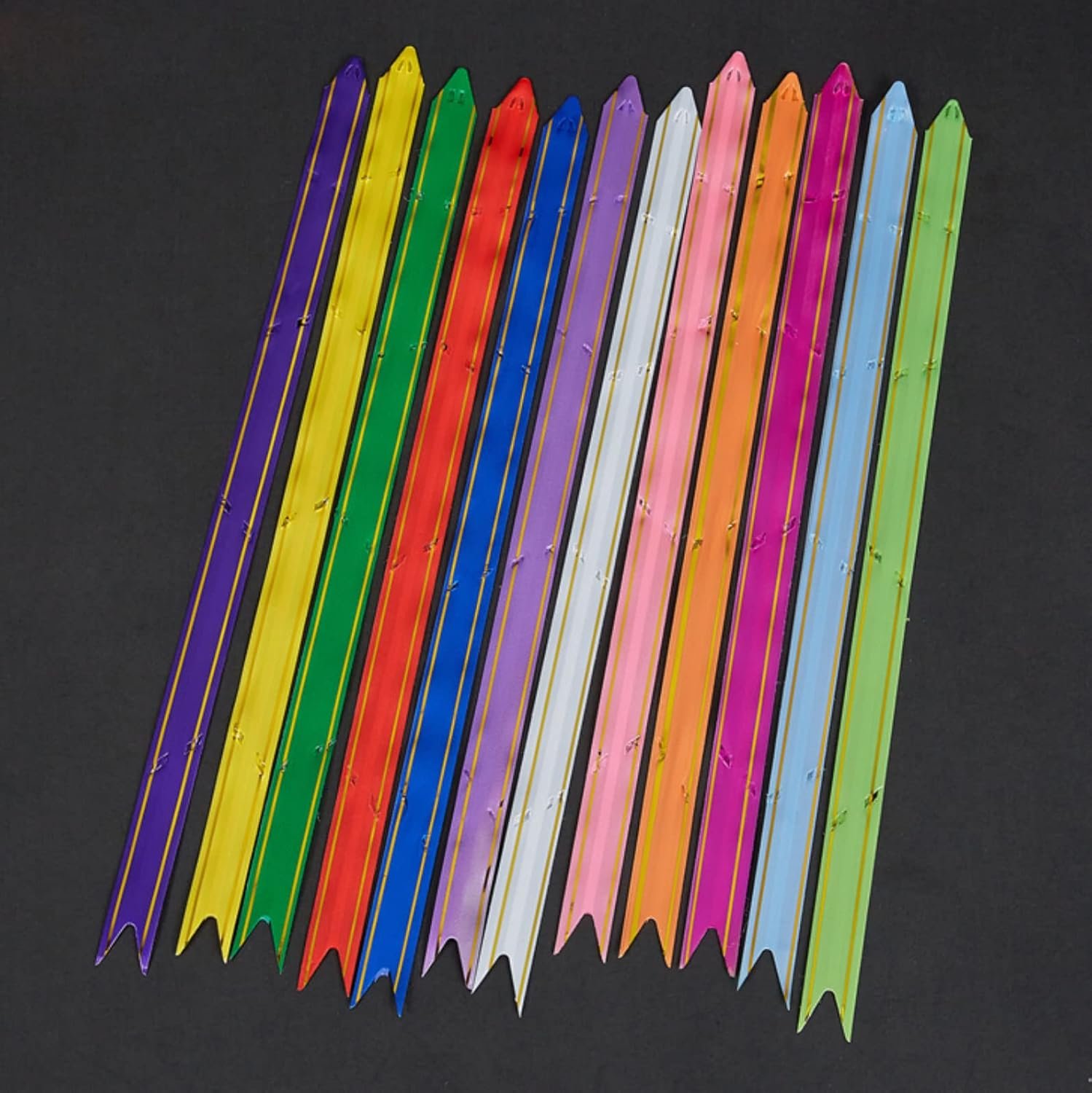 3063 (10 pkt) 100pcs Wrapping Bows, Pull Ribbon 30mm - Image 2