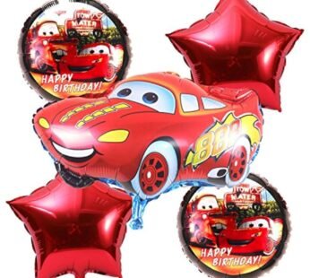 10169  Car Theme Foil Balloon – Set of 5 Pcs