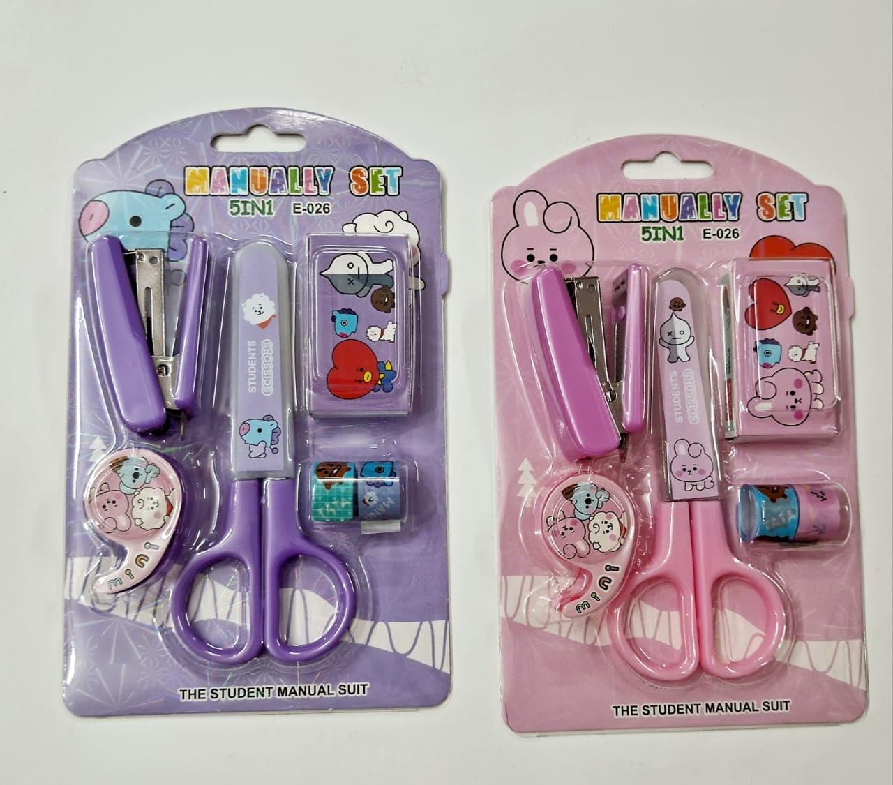 3051 5 in 1 manually stationery kit Random