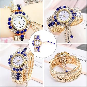 7058 Bracelet Watch random colours Bracelets for Women - Image 2