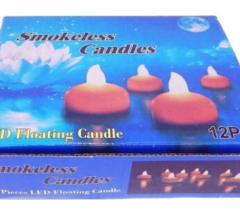3014 Smokeless LED Floating Candle ( Pack Of 12 Pcs )