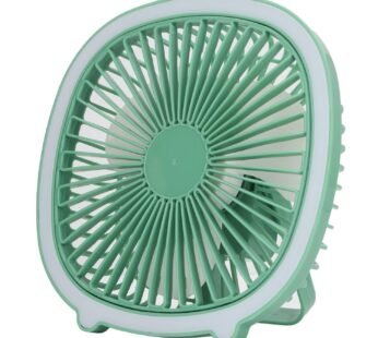 10467 Desktop Fan Lightweight Vertical Fine Workmanship Desktop Fan Power Adjustable for Camping