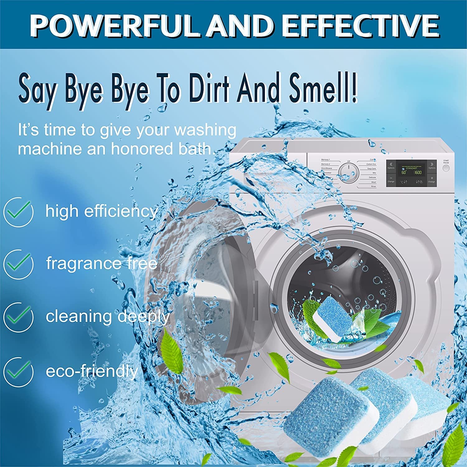9357 Washing Machine Cleaning 12 pcs Tablet - Image 7