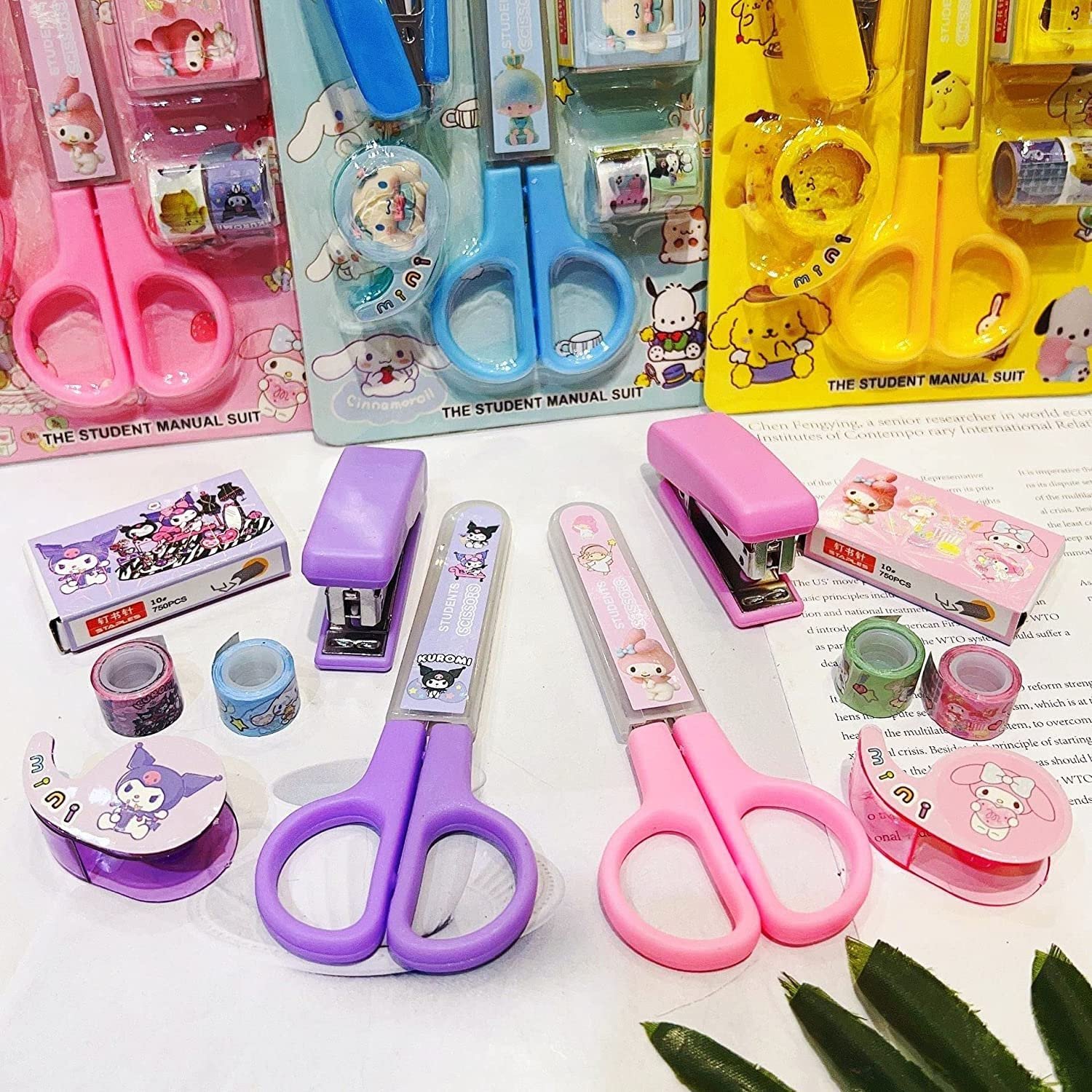 3051 5 in 1 manually stationery kit Random - Image 5