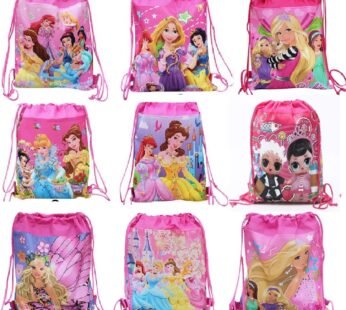 2104 Cartoon Printed Dori Bag for Girls