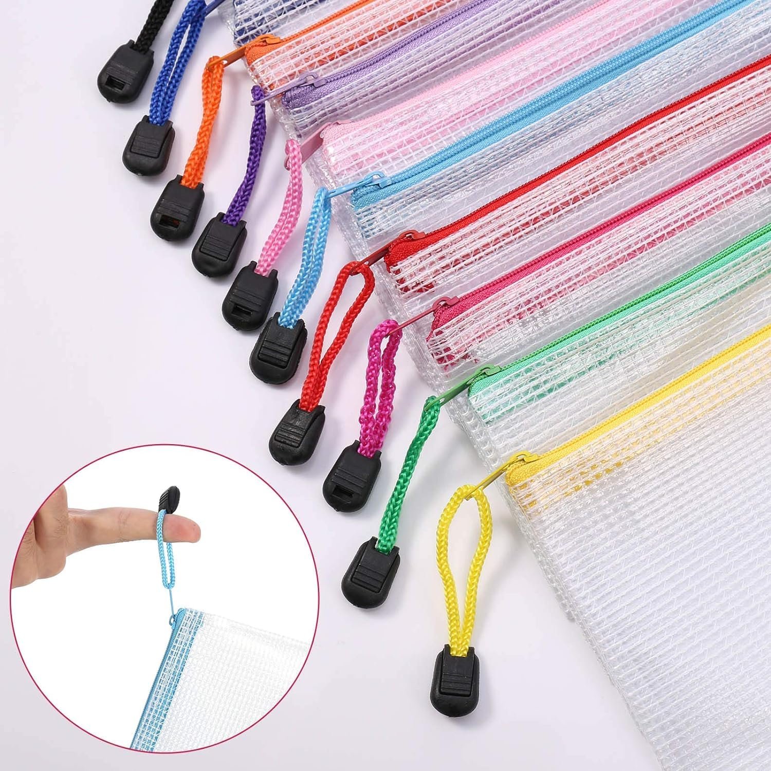 0078 12 pcs Transprent pouch - Image 4