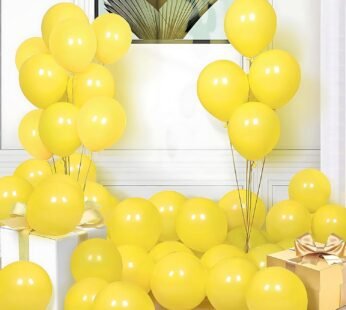30277(100pcs) yellow Rubek balloons