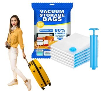 7140 Vacuum storage bags 5 bags and pump