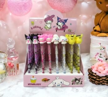 3052 (12pcs)Dhakka Pencil For Kids Cartoon