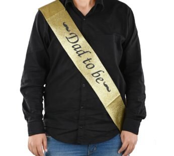 11194 Dad to be Sash for Men {Random Colour}