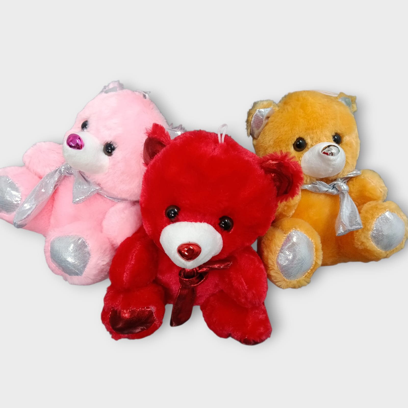 2073 Teddy Bear Fully Stuffed Soft Teddy Bear Plush Toy for Kids {21cm} Multicolor