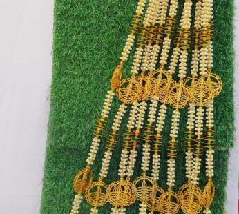 6086 (10 pcs) Moti Dual polished latkan 3 ft each