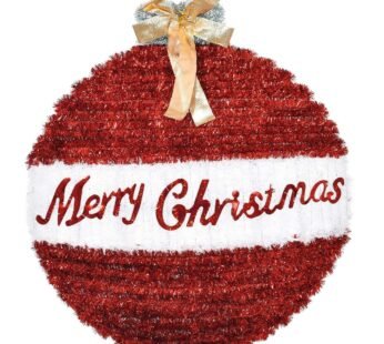 8073 Christmas Wreaths Garlands Hanging Front Door Decoration 26 cm