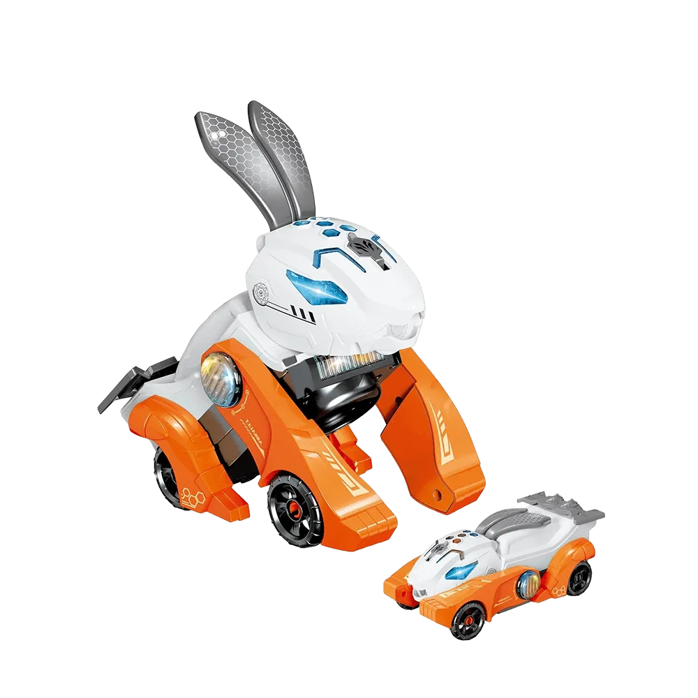 168-28. Flash childrens electrical rabbit Deformation car - Image 6