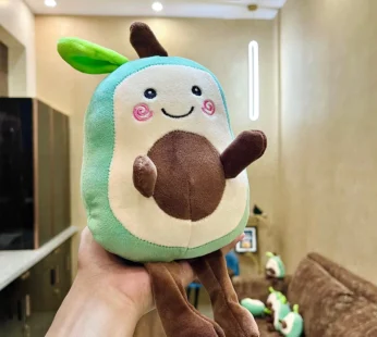20070 Cartoon Avocado Doll Lovely Fruit Doll Plush Toy for Kids New Year Gift