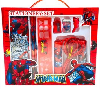 188613 Stationery Set for Boys/Girls Stationary Kit for Kids Birthday Return Gift for Kids {Random Color}