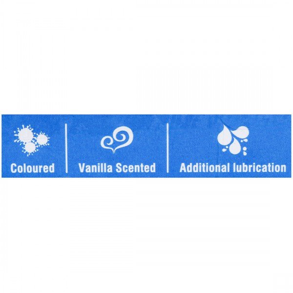 10196 - Skore Condoms 3 Pcs Blues Coloured With Extra Lubrication & Vanilla Scented ( Pack Of 3 ) - Image 3