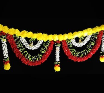 11145  Artificial Flower toran Garland for Home Door Decoration, for Main Door Hanging Diwali {3.5 feet}