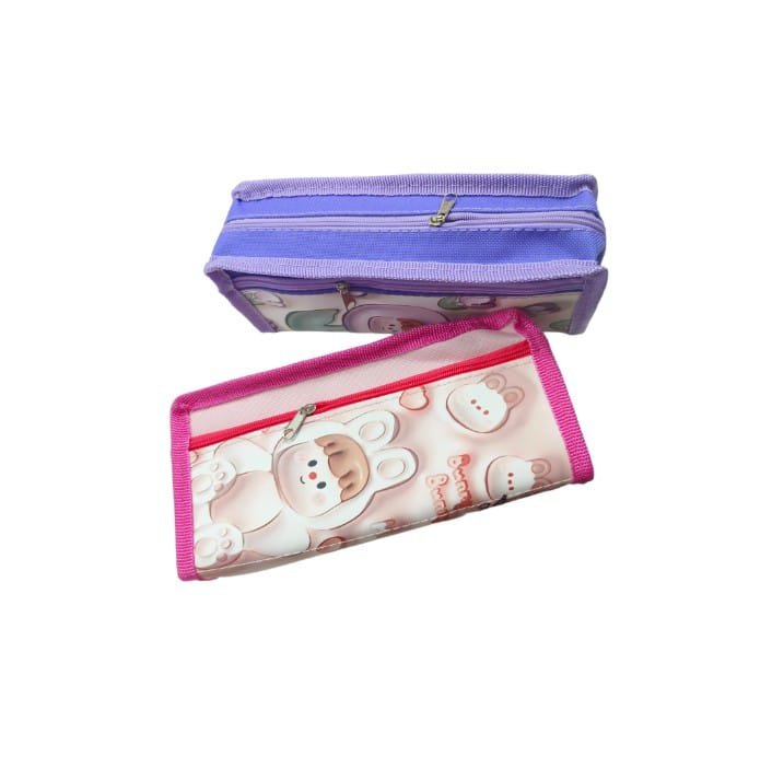 4191 Dual Chain 3D Cartoon Stationery pouch - Image 3