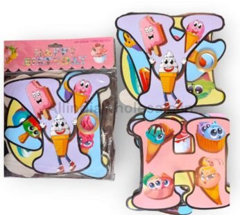3035 (10pcs)🎁Happy Birthday Banner Cartoon character