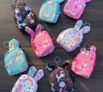 10906 Mini Bag Keychain Just for you Mini Purse, Coin Purse, Lipstick Case Keychain,