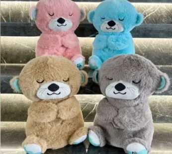 10605 Soft Stuffed Animal, Sensory Details Music Lights Rhythmic Breathing Motion Musical Baby Toy