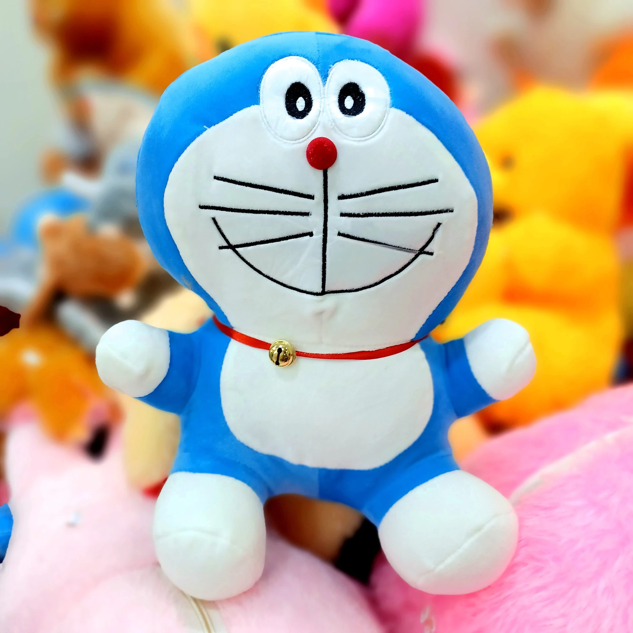 20069 Doraemon Stuffed Cartoon Character Soft Toy Birthday Gifts Christmas - 23 cm (Blue) - Image 2