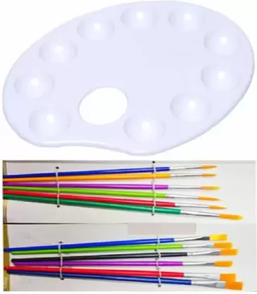 1190 High Quality Round Brush ( 1 paket 6 brush ) - Image 3