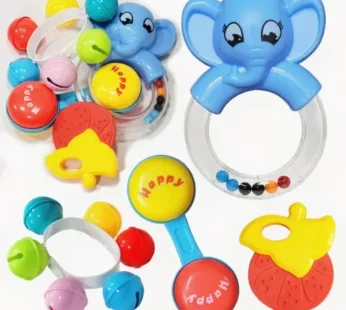 R019  Tim Tim 3 pcs Rattle Set