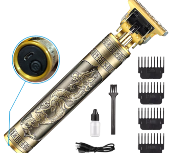 10085 Vintage T9 Trimmer for Men Electric USB Charging Beard Trimmer for Men Wireless Rechargeable