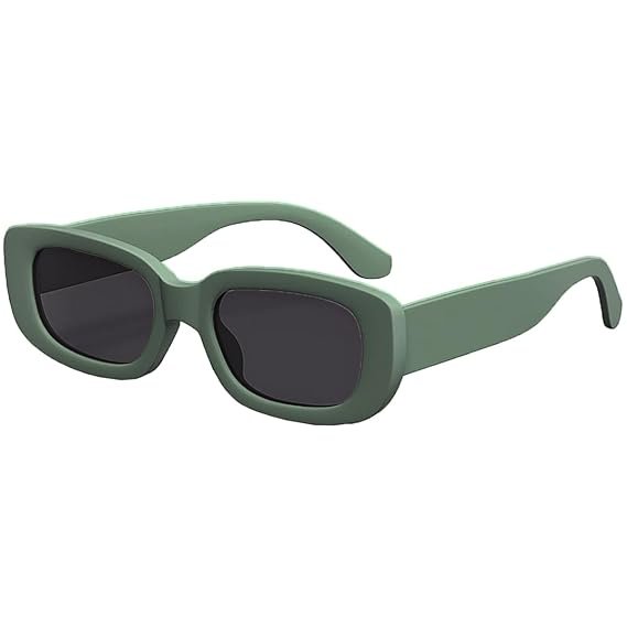 17787 Children's Square Frame Matte Cartoon Baby Sunglasses Uv400 Anti-Ultraviolet Kids Glasses {Multicolor}