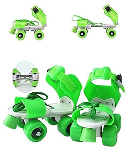 10549 Roller Shoes Roller Skates Shoes Girls Boys Wheel Shoes Kids Wheel ... Scale Sports Adjustable Quad Roller Skates for Kids (Multi colour) - Image 6
