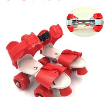 10549 Roller Shoes Roller Skates Shoes Girls Boys Wheel Shoes Kids Wheel … Scale Sports Adjustable Quad Roller Skates for Kids (Multi colour)