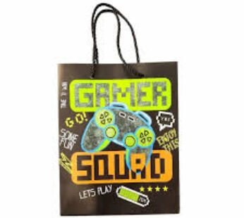 3644 Game Theme Gift Bag 23X18X10cm